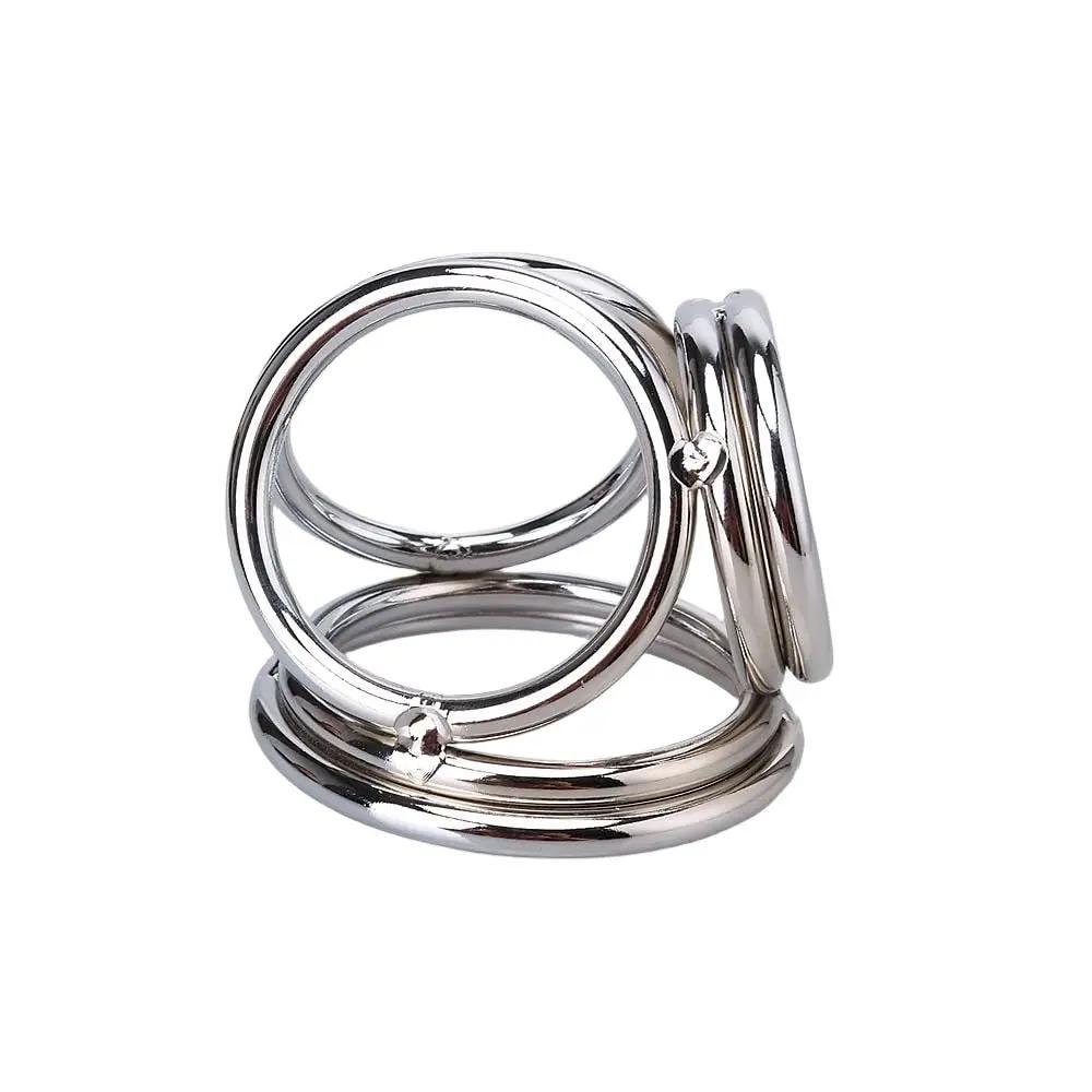 Amigo BDSM Stainless Steel Triple Cock Ring | Stronger Erection https://www.mysexshop.co.za/