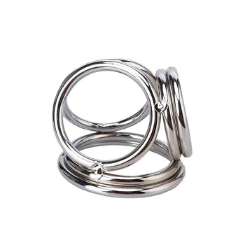 Amigo BDSM Stainless Steel Triple Cock Ring | Stronger Erection https://www.mysexshop.co.za/
