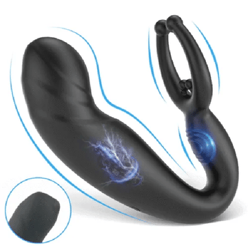 Ass Gasm 3 in 1 | 2 Motors | Remote Control | P-Spot Massager | 9 Sliding Modes Come Closer