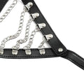 BDSM Metal Chain Leather Panty | Adjustable | Black | Erotic Sexy Bondage https://www.mysexshop.co.za/