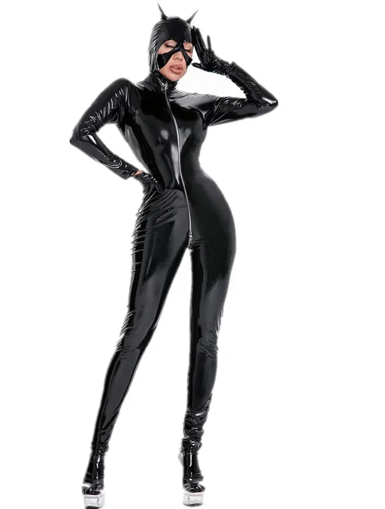 Badkitty Latex Catsuit For Women | Wet Look | Bodysuit https://www.mysexshop.co.za/