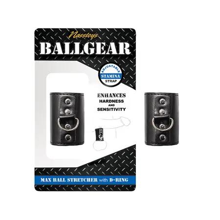 Ballgear Iron Max Ball Stretcher with D-Ring | Black | Enhancer | Adjustable https://www.mysexshop.co.za/