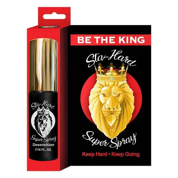 Be The King | Climax Delay Spray | Desensitizer Spray | Ejaculation Delay Stallion