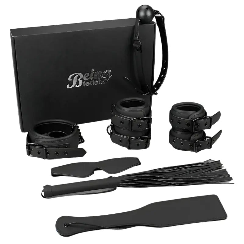 Being Fetish  | Heavy duty 7 Piece Fetish Bondage Kit https://www.mysexshop.co.za/