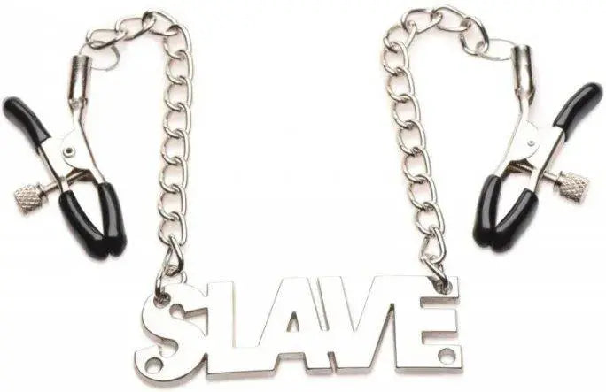 Being Fetish | Slave Nipple Clamps With Chain | Adjustable Fetish Fantasy