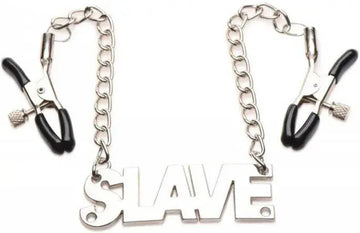 Being Fetish | Slave Nipple Clamps With Chain | Adjustable Fetish Fantasy