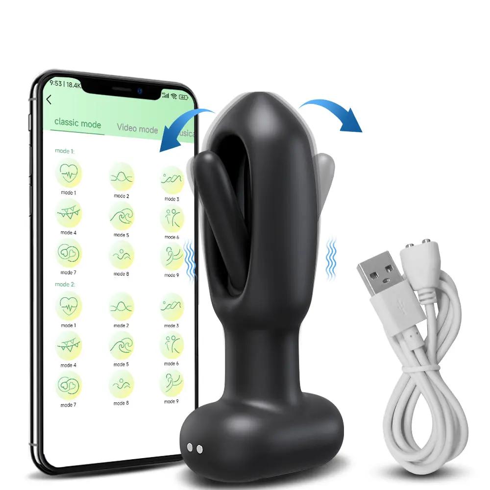 Booty Flicker Silent Vibrating Butt Plug | Unisex | Flapping Stimulation Come Closer