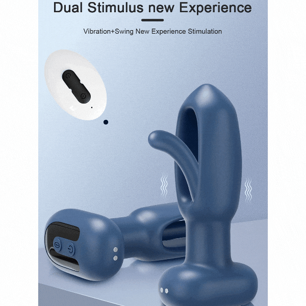 Booty Flicker Silent Vibrating Butt Plug | Unisex | Flapping Booty Flicker Silent Vibrating Butt Plug | Unisex | Flapping