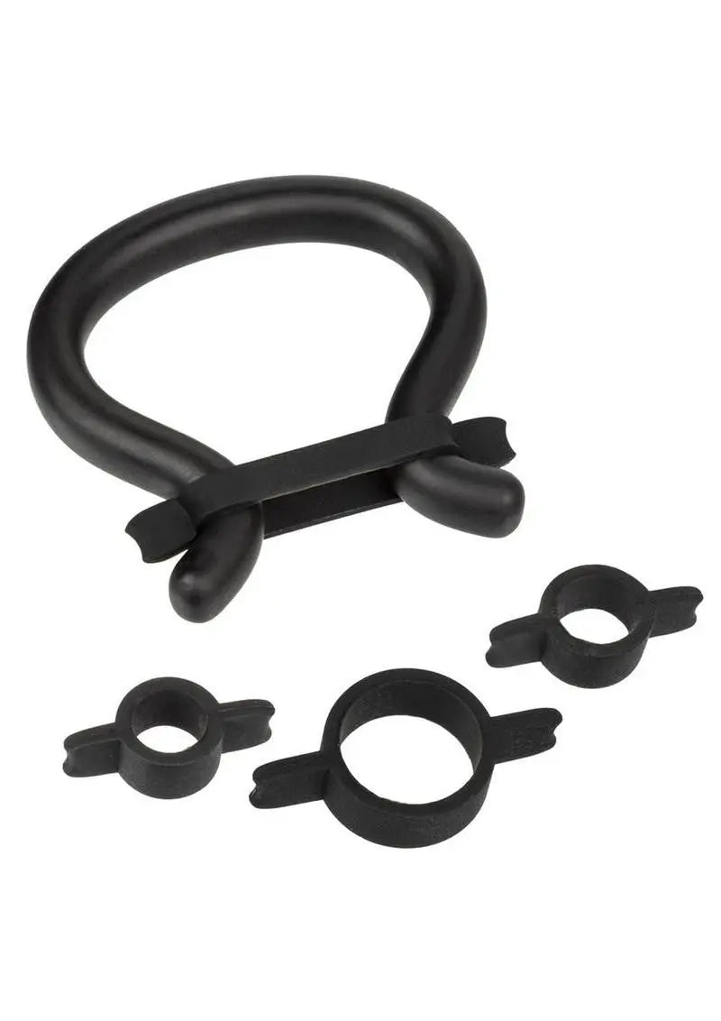CalExotics Peak Prolong Kit | Silicone | 4 Interchangeable Bands Come Closer