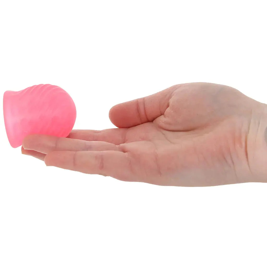 CalExotics Pop Sock Tickler Mini Stroker | Pink | Soft | Tight | Stretchy Calexotics