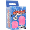 CalExotics Pop Sock Tickler Mini Stroker | Pink | Soft | Tight | Stretchy Calexotics