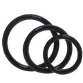 CalExotics Tri-Ring 3 Pack Cock Ring Set | Stretchy | Comfortable | Black Calexotics