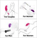 Calex 2 In One Vibrating Tongue Clit Massager| Stainless Urethral Plug | USB Come Closer