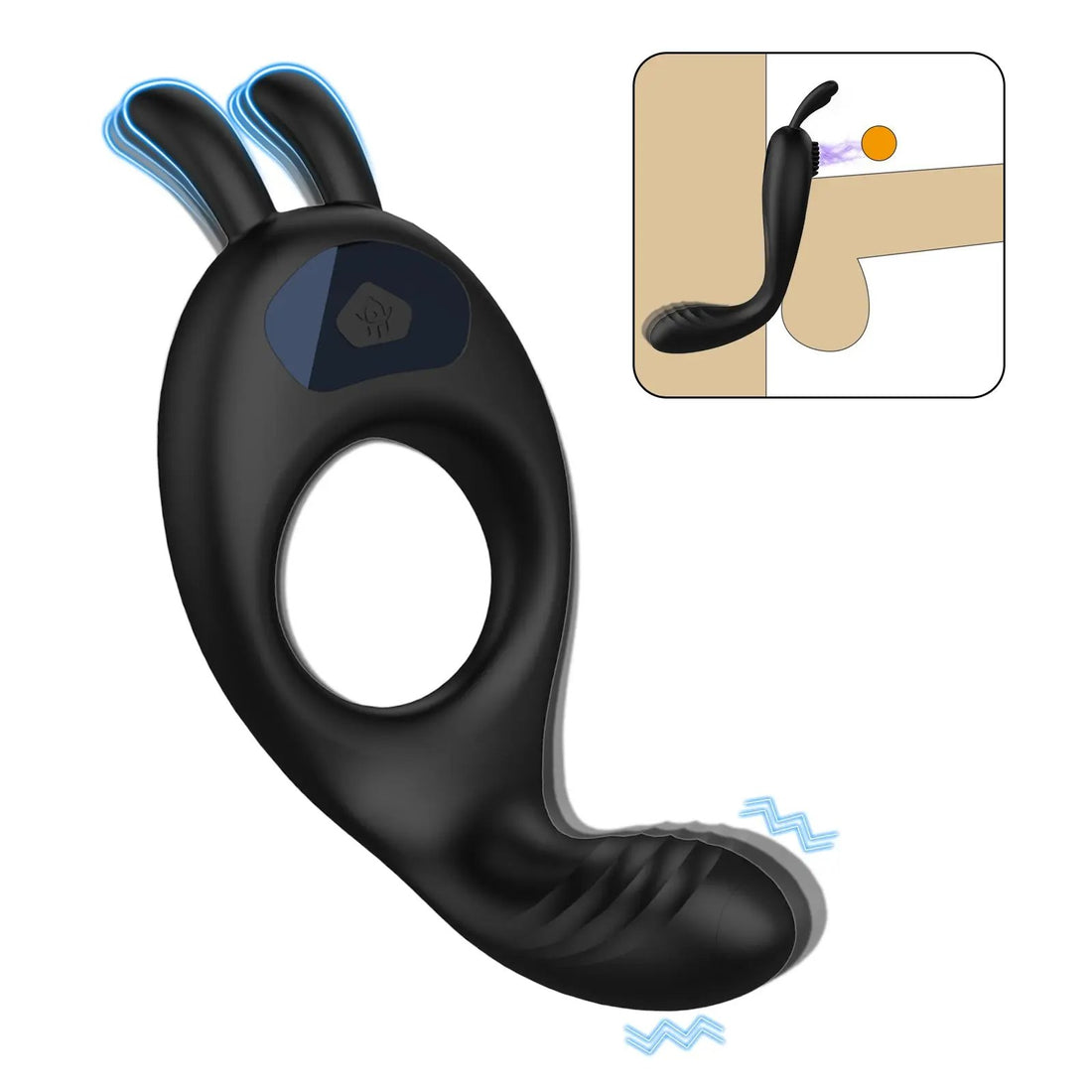 Calex Smart APP Couples Vibrating Cock Ring | Clitoris Stimulation | Perineal Stimulation Come Closer