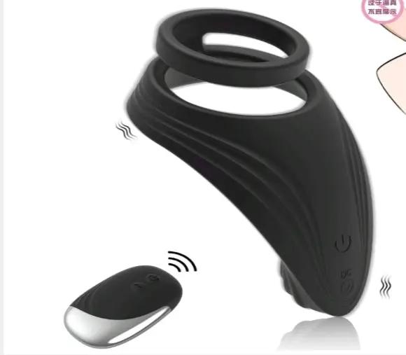 Calex Vibrating 3 Way Penis Ring | Stretchy | 10 Modes | Remote Control | USB | Extra Girth https://www.mysexshop.co.za/