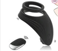Calex Vibrating 3 Way Penis Ring | Stretchy | 10 Modes | Remote Control | USB | Extra Girth https://www.mysexshop.co.za/