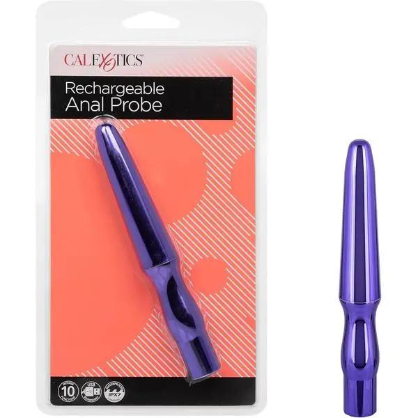 Calexotics Waterproof Anal Probe | Purple | 10 Intense Functions | USB Calexotics