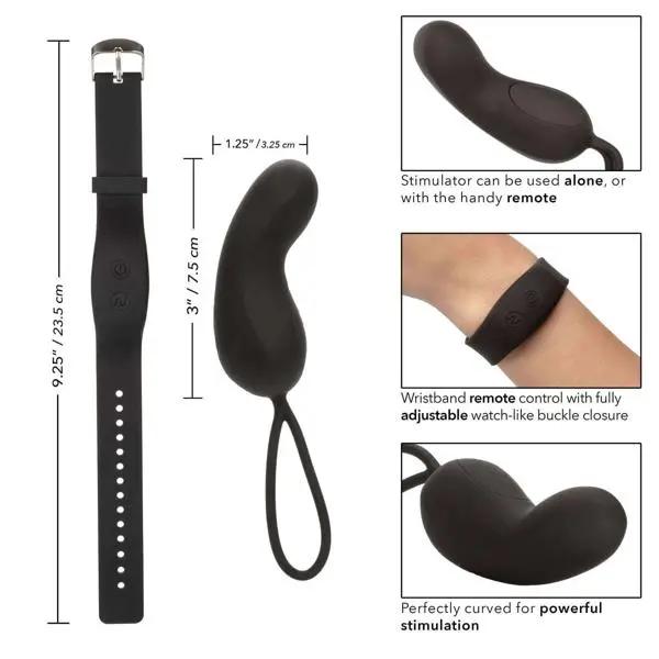 Calexotics Wristband Remote Ultra-Soft Kegel | Adjustable | 12 Functions Come Closer