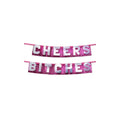 Cheers Bitches Party Banner