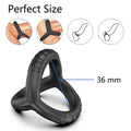 Cock & Ball Slinger |  Double Ring | Silicone | Black https://www.mysexshop.co.za/