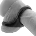 Colt Snug Tugger Dual Support Ring | Black | Stretchy TPE Colt