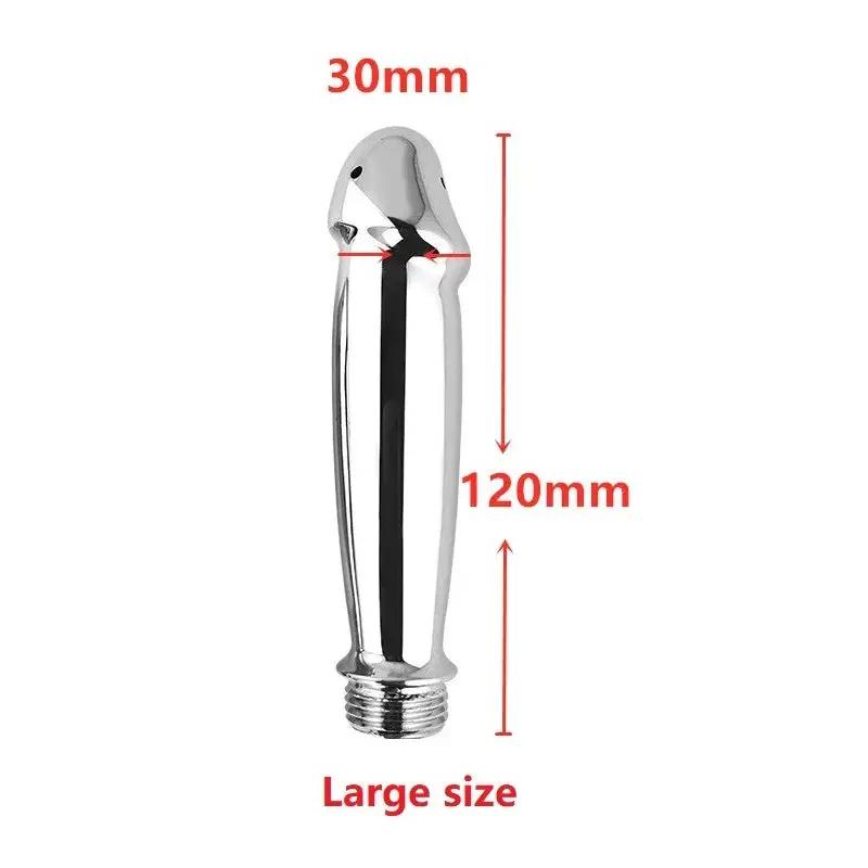Colt Universal Shower Douche  | Penis Chrome  | Stainless Steel My Sex Shop