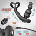 Come Closer 3 In One  | 360 Rotating Anal Plug | Scrotum Sling | Ultra Silent  | Usb Come Closer