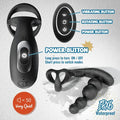 Come Closer 3 In One  | 360 Rotating Anal Plug | Scrotum Sling | Ultra Silent  | Usb Come Closer