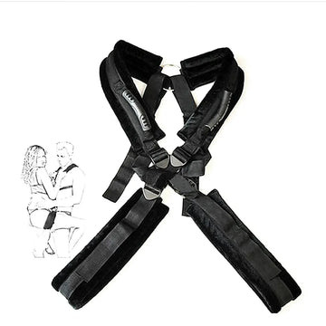 Fetish Fantasy Position Master With Cuffs Black | Buy Sex Toys Online