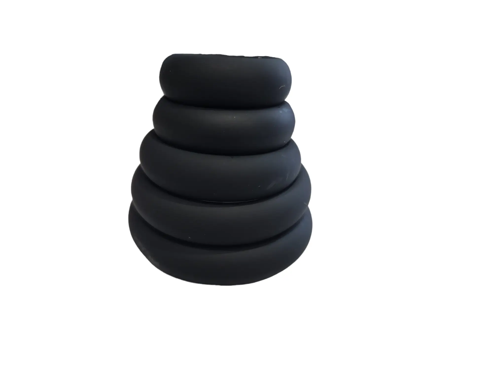 Come Closer 5 | Combo Pack |  Silicone Cock Ring Set | Stretchy | Black https://www.mysexshop.co.za/