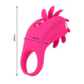 Come Closer Clit Spinner | Cock Ring | 2 in 1 Vibrating | Tongue Licking Come Closer