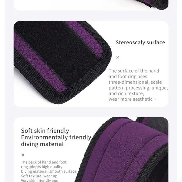 Come Closer De Lux Spider Web | Bed Bondage | Velcro Quick Release
