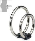 Come Closer Double Cock Ring | Chrome | Vegan Leather https://www.mysexshop.co.za/