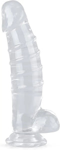 Come Closer Clear Thick XXXXL Dildo 13.7