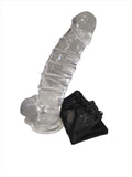 Come Closer Clear Thick XXXXL Dildo 13.7