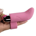 Come Closer Finger Vibe | Silicone Light Pink | Removable Bullet | 10 Modes My Sex Shop
