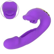 Come Closer Flapping Vibrating Dildo | Mouth & Tongue Vibration | Clitoral | USB Come Closer