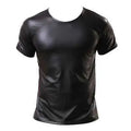 Come Closer Leather Shirt | Black | Stretchy | Vegan https://www.mysexshop.co.za/
