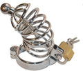 Come Closer Metal Chastity Cock Cage | Urethra Sound Tube | With Lock | Fetish https://www.mysexshop.co.za/