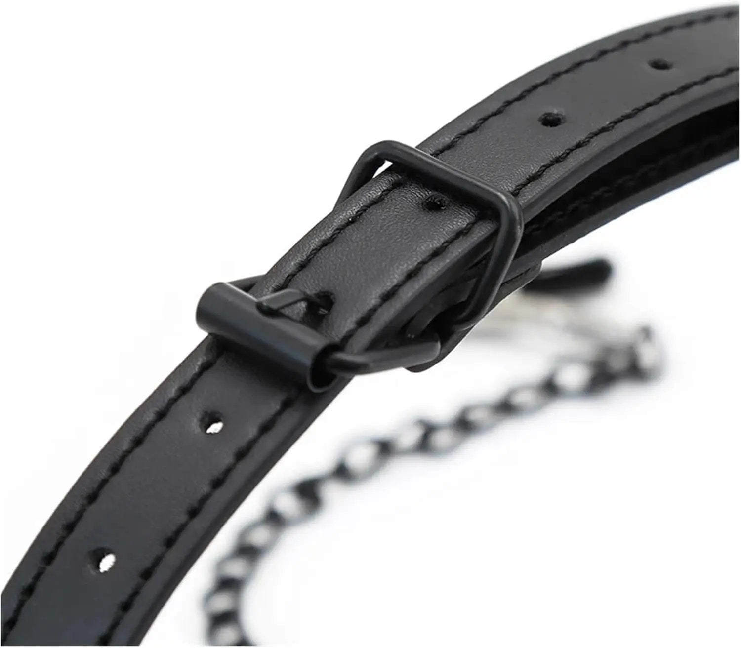 Come Closer Open Mouth Gag With Nipple Clamp | With Chain | Adjustable Come Closer