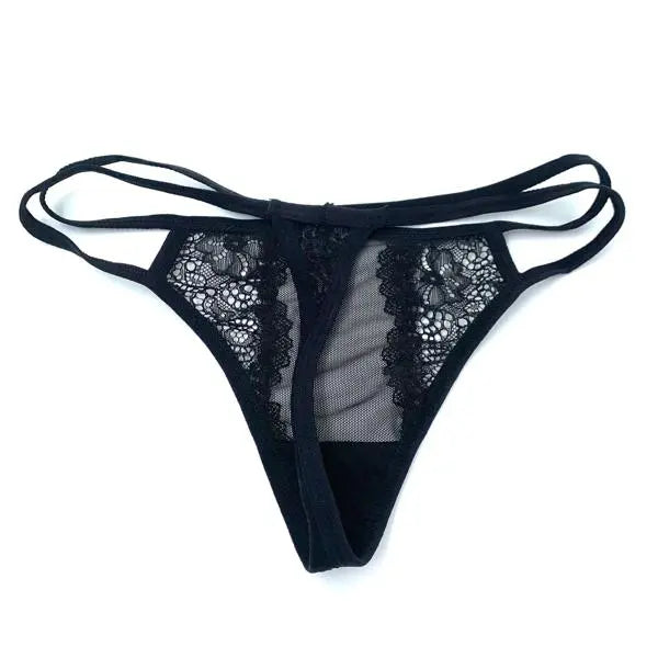 Come Closer Private Thong | Black Come Closer