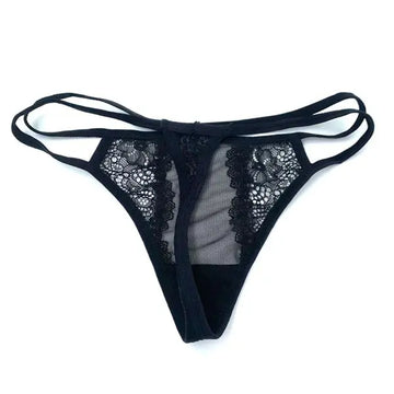 Come Closer Private Thong | Black Come Closer