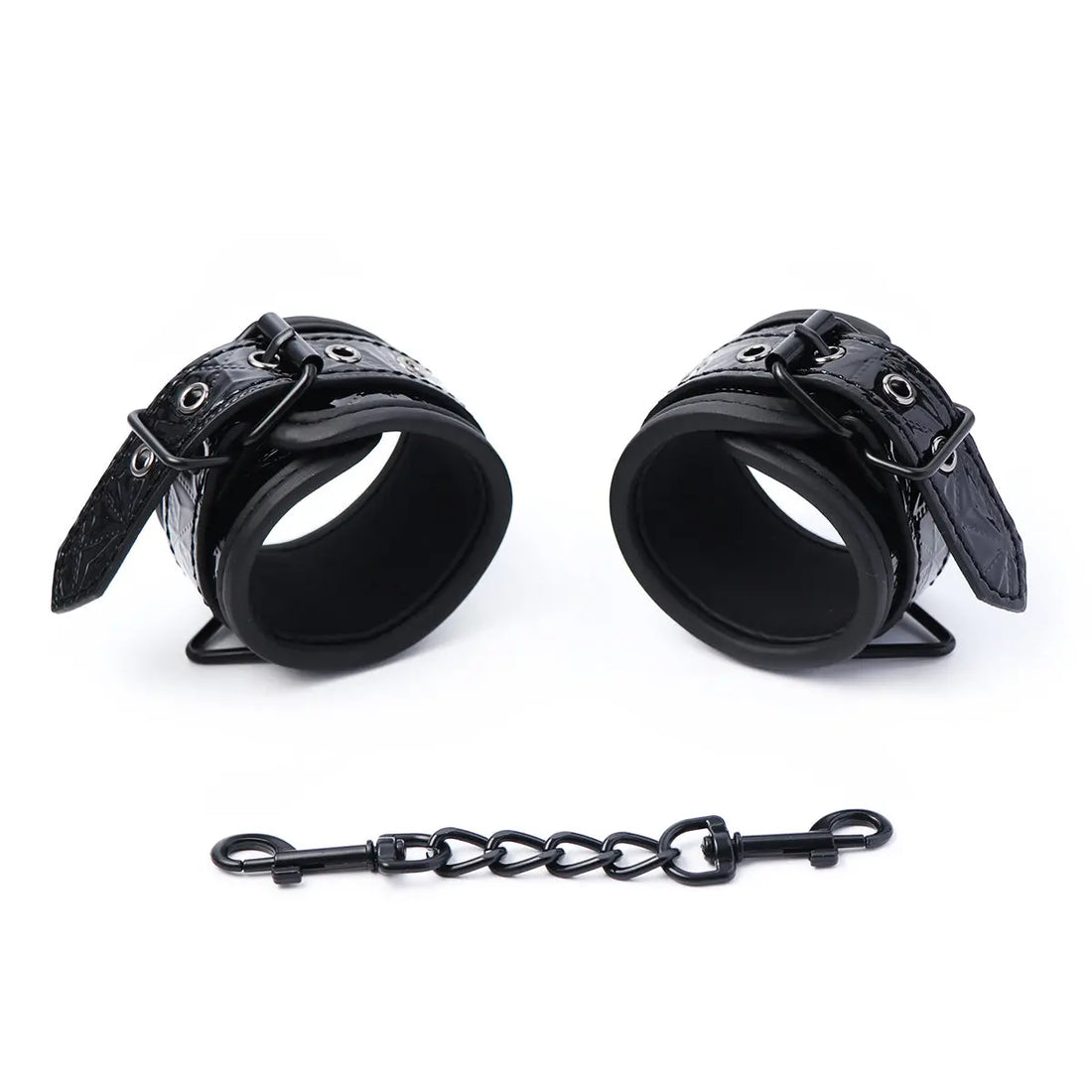 Scandal & Bicep Restraint System, soft lined brocade cuffs | Buy Sex