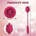 Come Closer Silent Rose Vibrator | Tongue | Thrusting | Vibration | USB https://www.mysexshop.co.za/