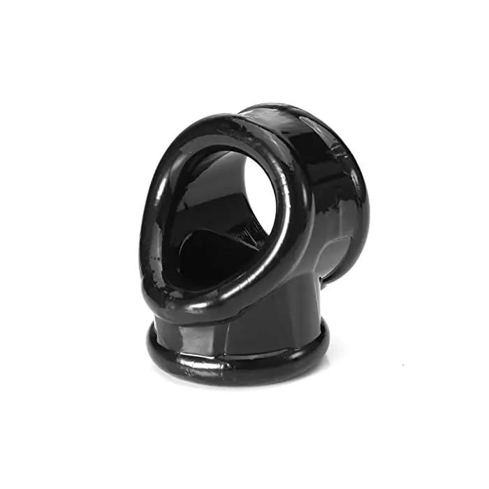 Come Closer Silicone Ball Stretcher | Binding Ring | Triple Lock | Black https://www.mysexshop.co.za/