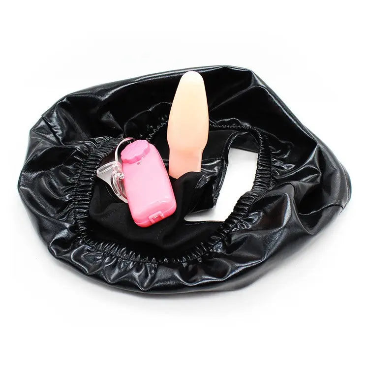 Come Closer Unisex Naughty Panty | Wet Look PVC | Vibrating Plug