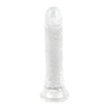 Come Closer XXL Clear Dildo 11' | Suction Cup | Flexible | Free Satin Bag Come Closer