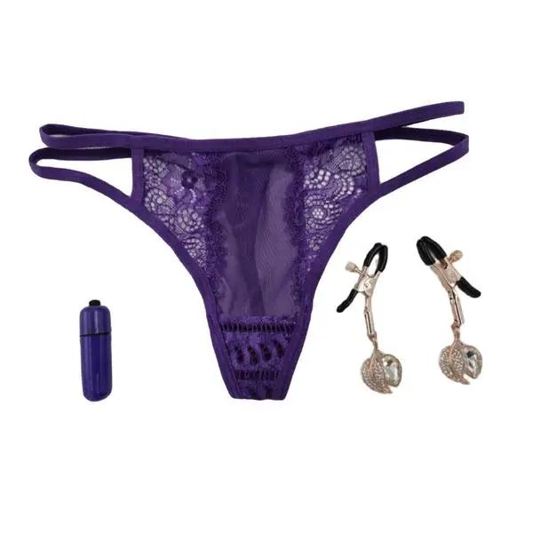 Come Closer | Bullet Vibrating Panty | Purple