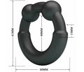Crazy Bull Meco Cock Ring | Soft Silicone | Ergonomic Calexotics