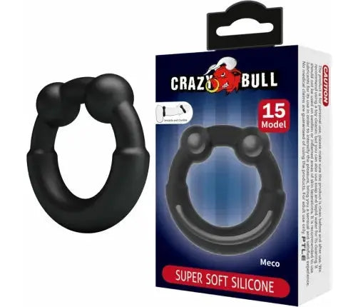Crazy Bull Meco Cock Ring | Soft Silicone | Ergonomic Calexotics